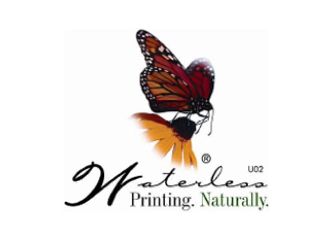 Waterless Printing（水なし印刷）認証マーク