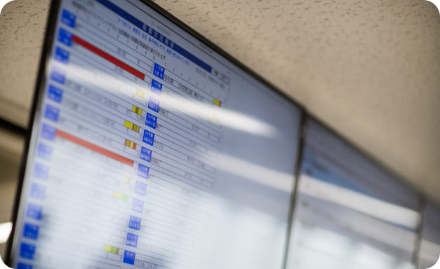 印刷現場での品質確認の様子